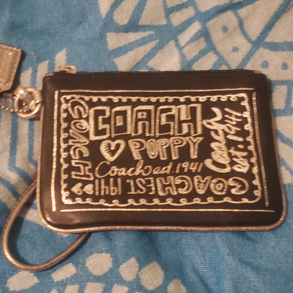 Coach Horse & Carriage Wristlet